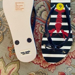 Kate Spade navy sandals